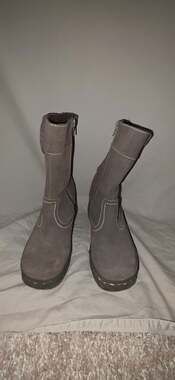 Yellow Box Dime Suede Booties Size 6